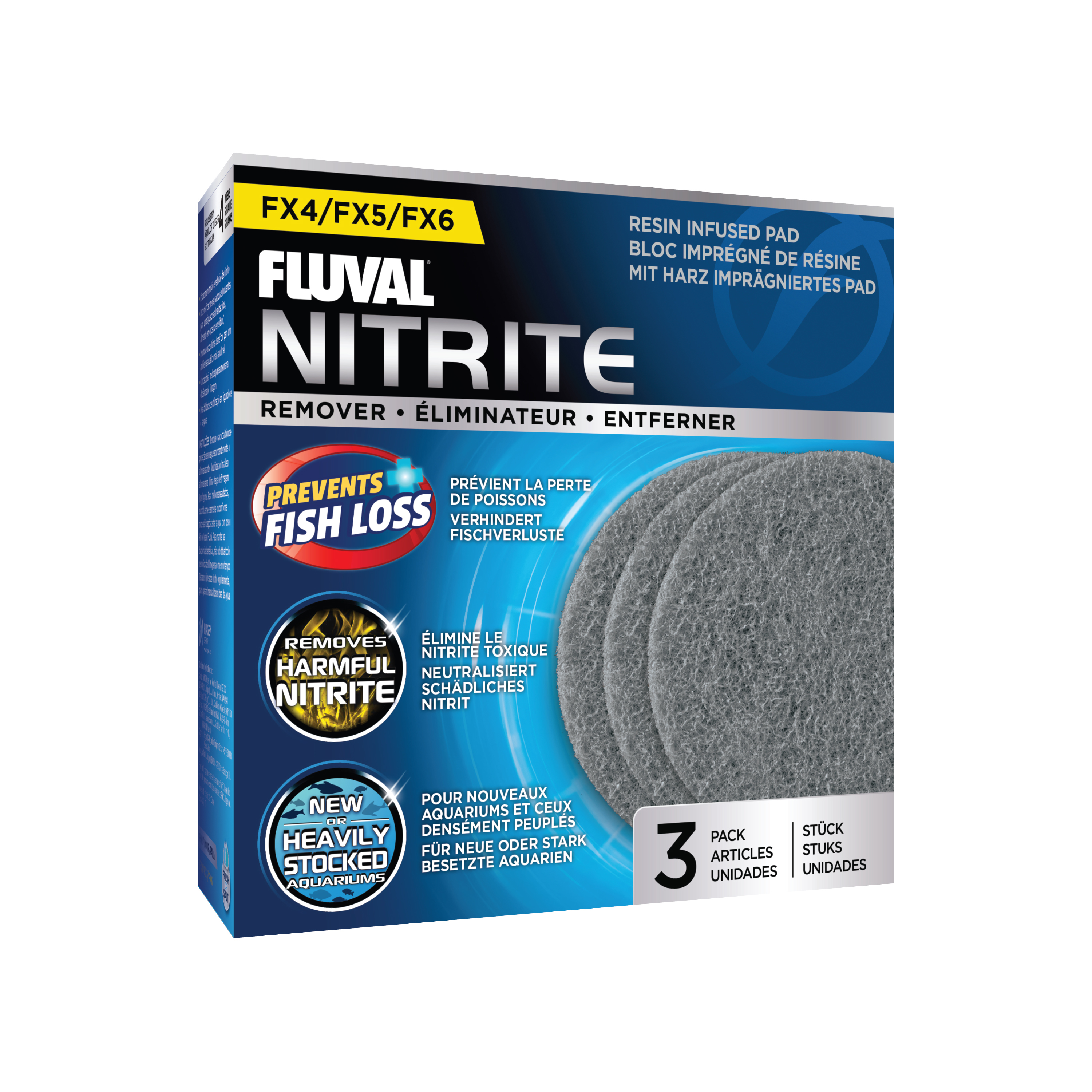 nitrate reducing filter pad
