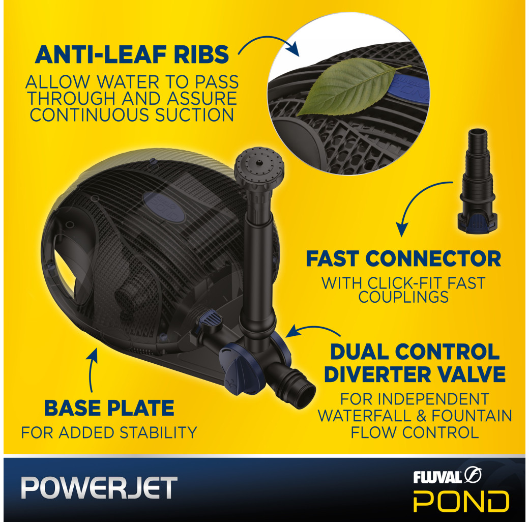Fluval Powerjet Pond Fountain Pump
