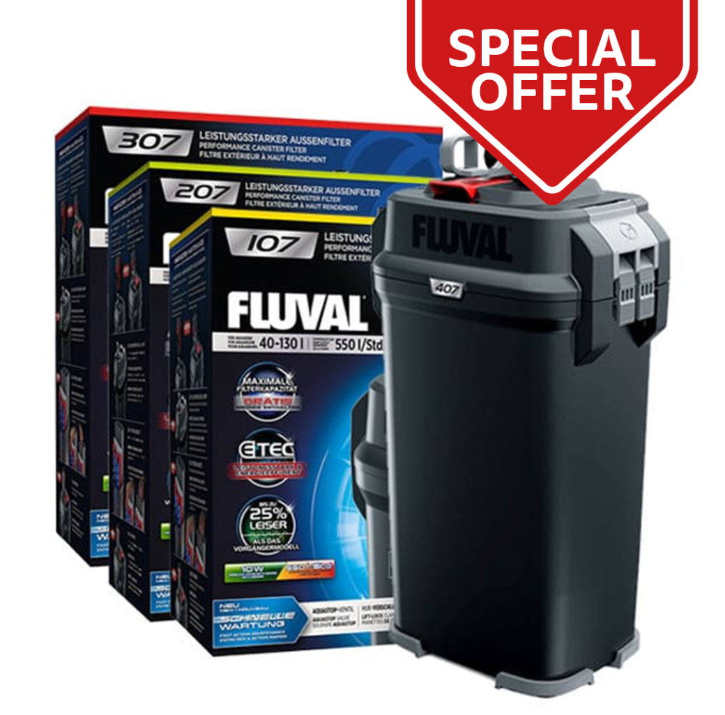 Fluval 07 Series of External Canister Filter (107/207/307/407)