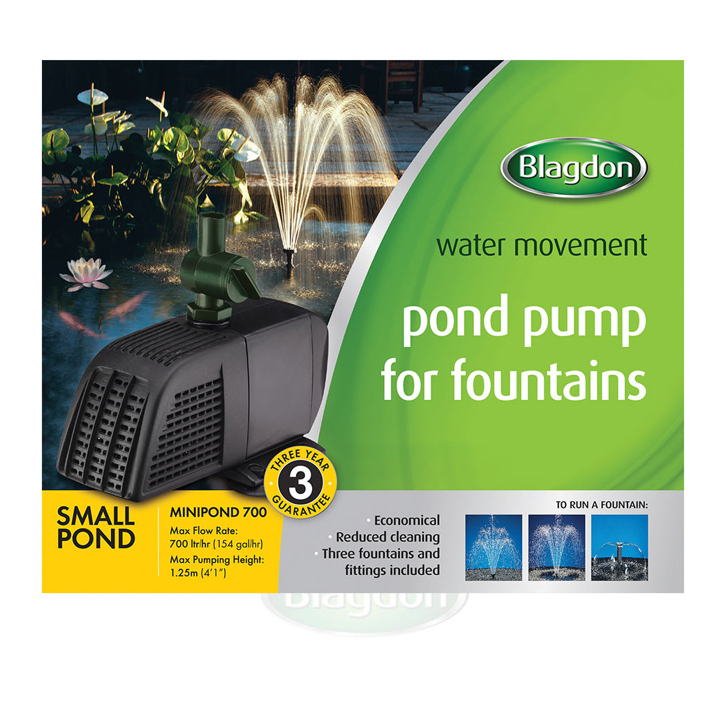 Blagdon Minipond 700 Fountain Pond Pump