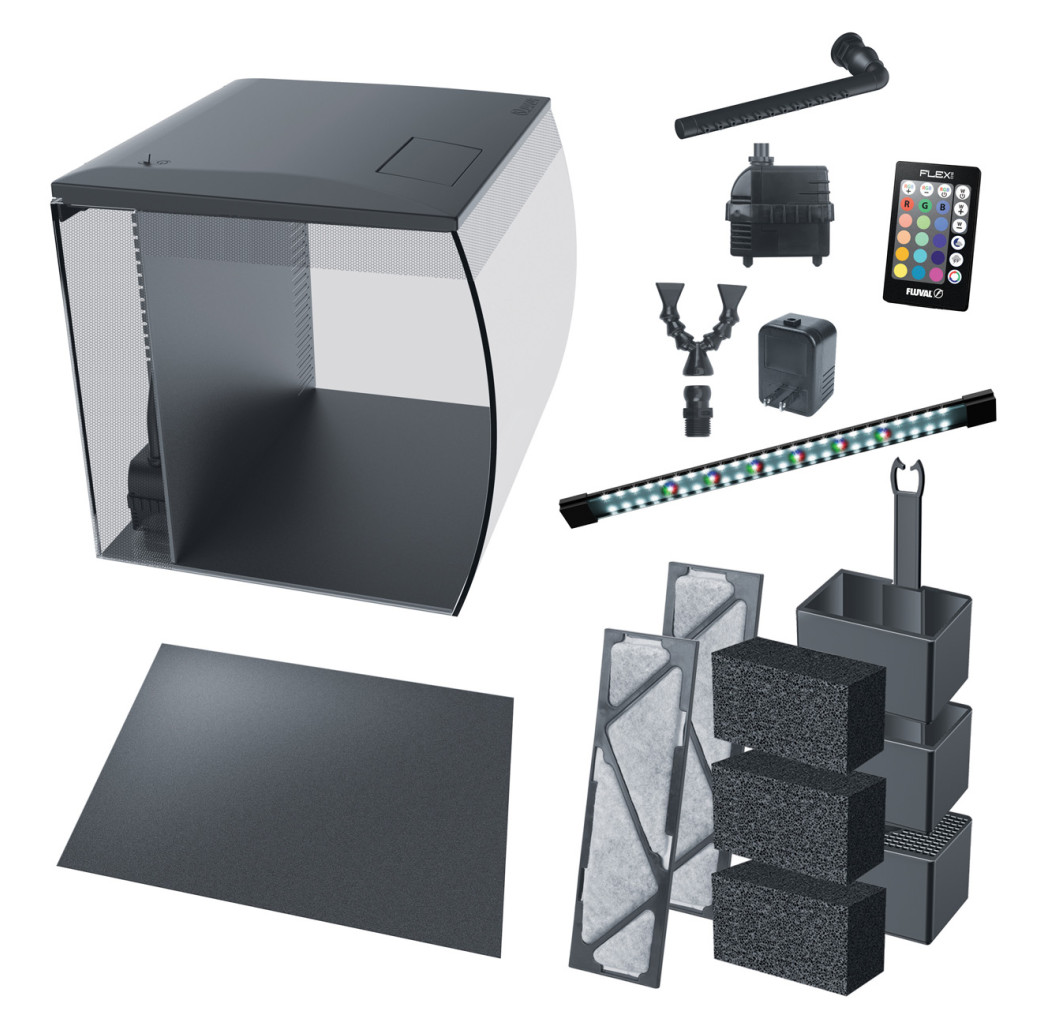 Fluval Flex 2.0 Freshwater Aquarium 57L
