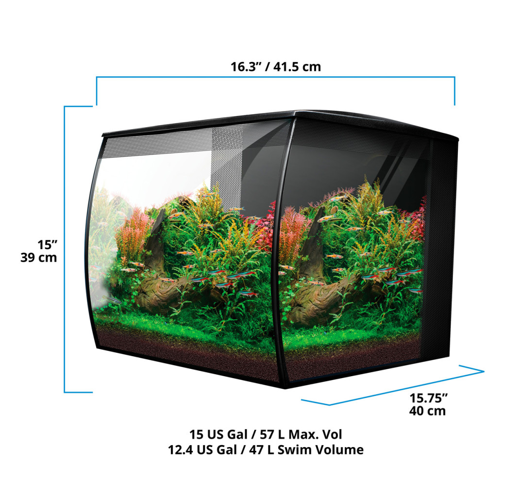 Fluval Flex 2.0 Freshwater Aquarium 57L