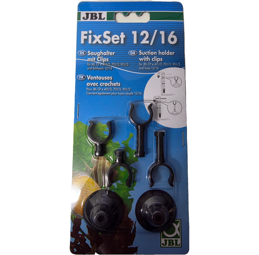JBL Fixset 12/16 Suction Holder With Clips
