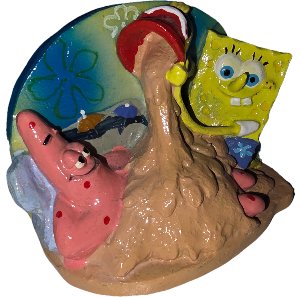 SpongeBob And Patrick Aquarium Ornament