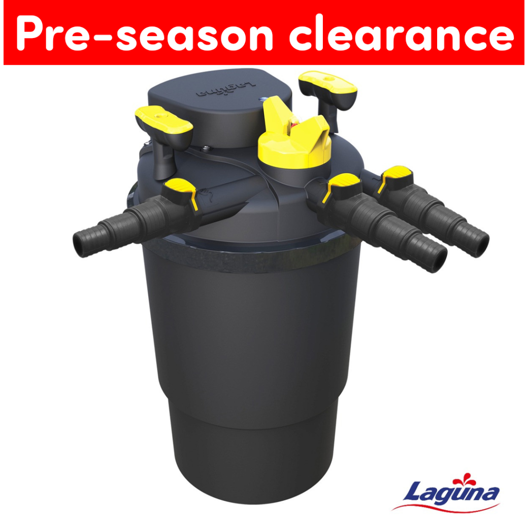 Laguna Pressure-Flo Pond Filter with UVC Steriliser