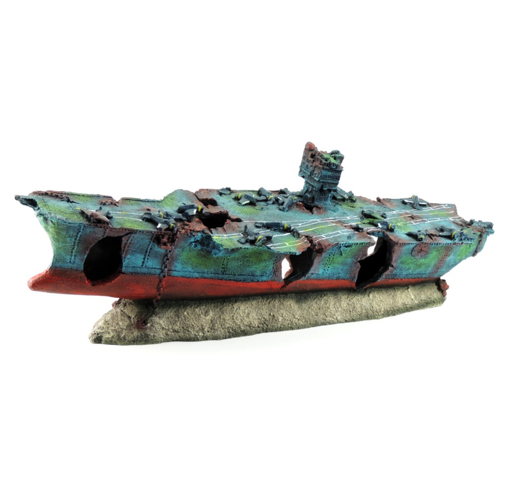 Classic Ornament - X Large Ruined Aircraft Carrier