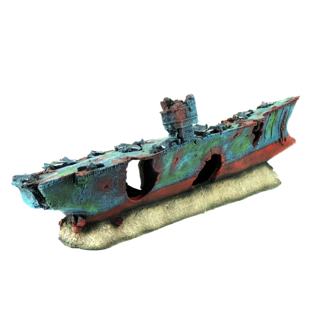 Classic Ornament - X Large Ruined Aircraft Carrier