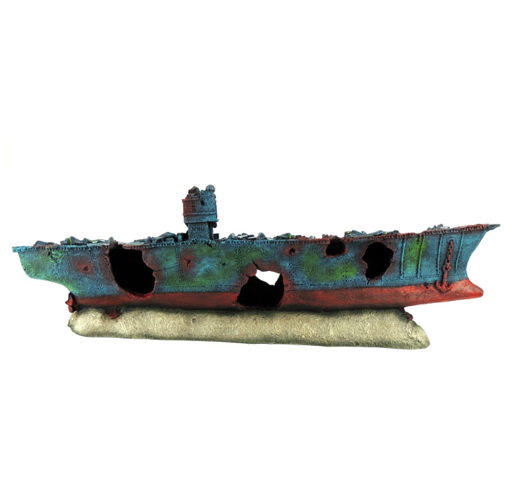 Classic Ornament - X Large Ruined Aircraft Carrier
