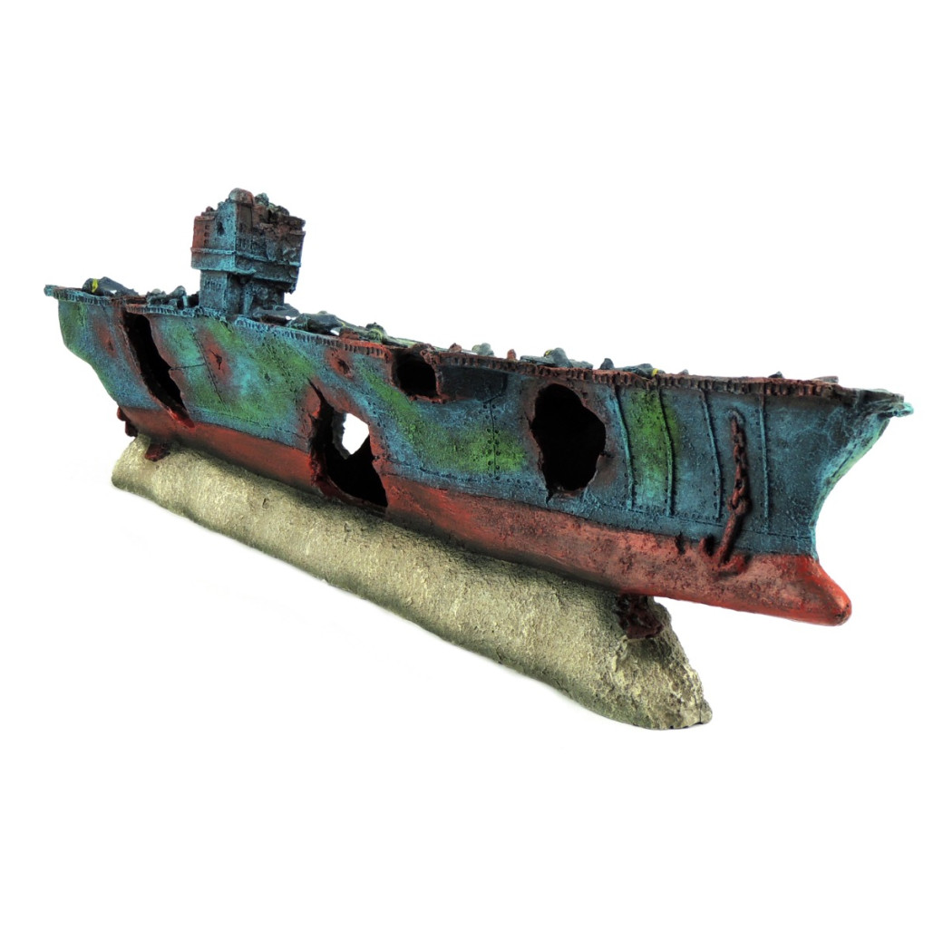 Classic Ornament - X Large Ruined Aircraft Carrier