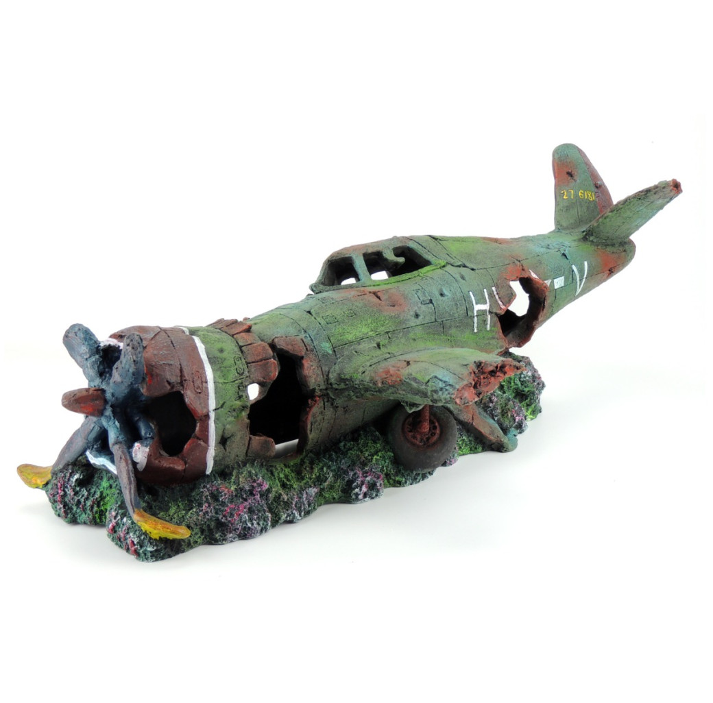 Classic Ornament - X Large Ruined Plane