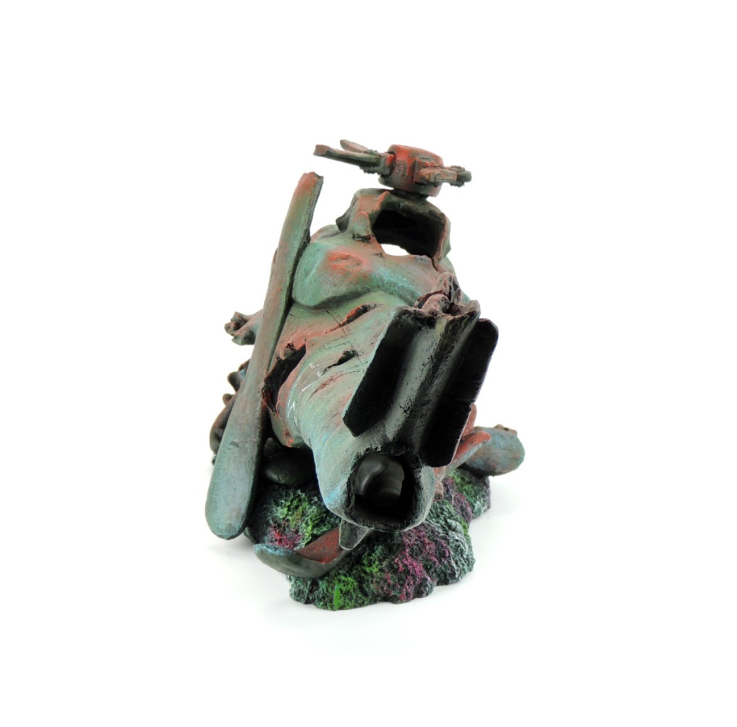 Classic Ornament - X Large Ruined Helicopter