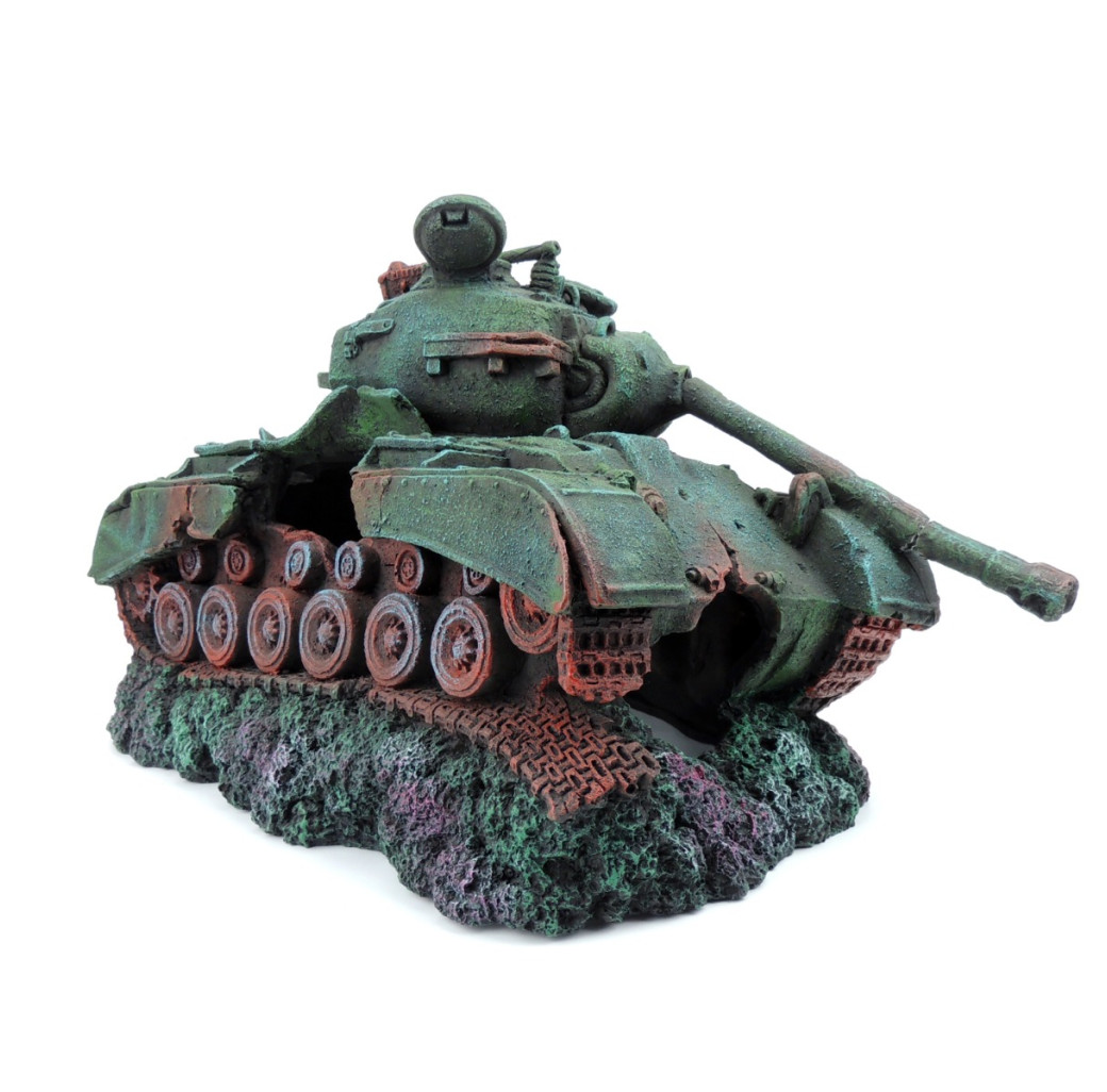 Classic Ornament - Ruined Tank