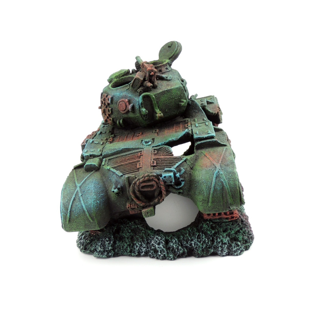 Classic Ornament - Ruined Tank