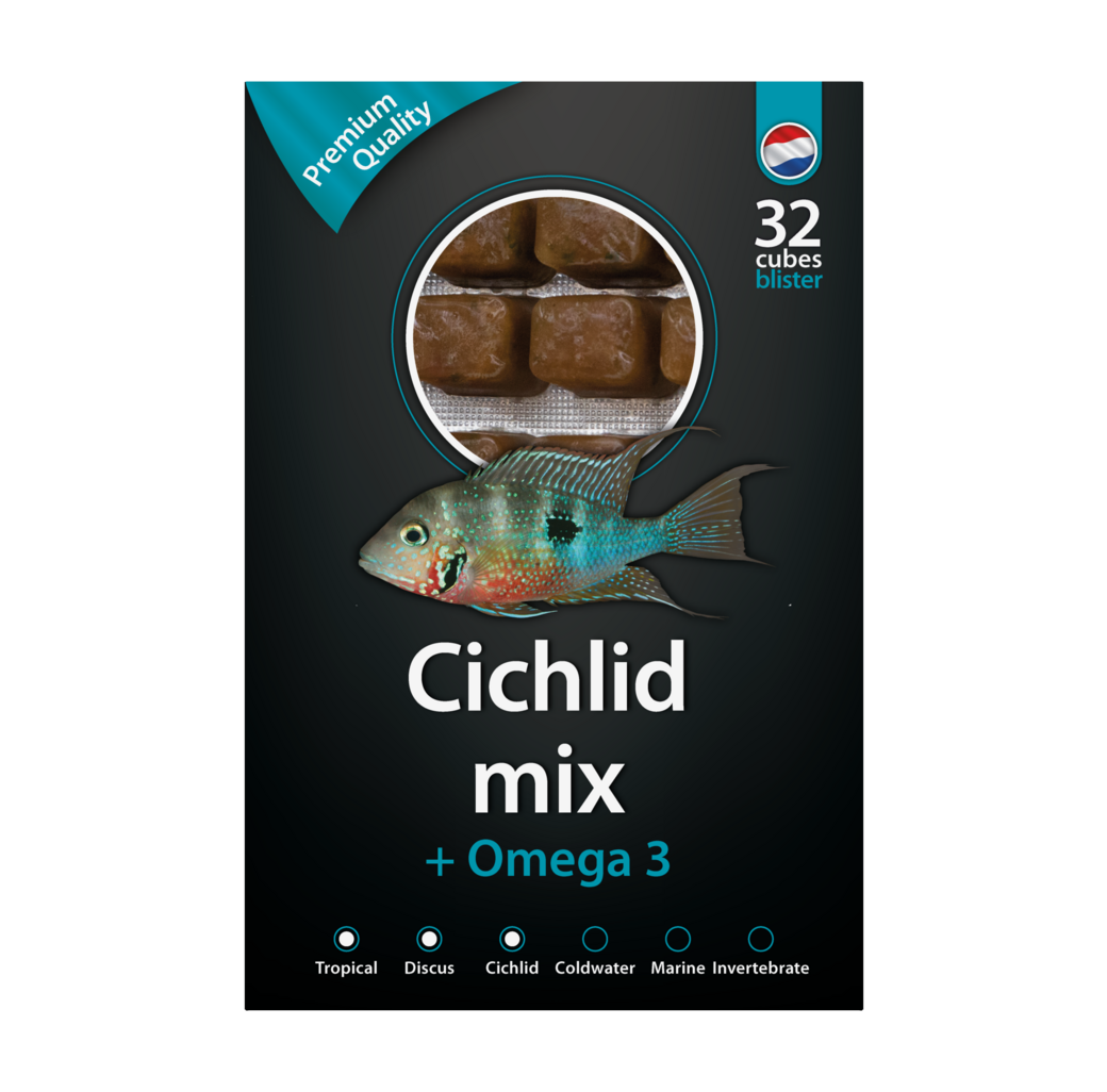 Dutch Select Frozen Fish Food - Cichlid Mix