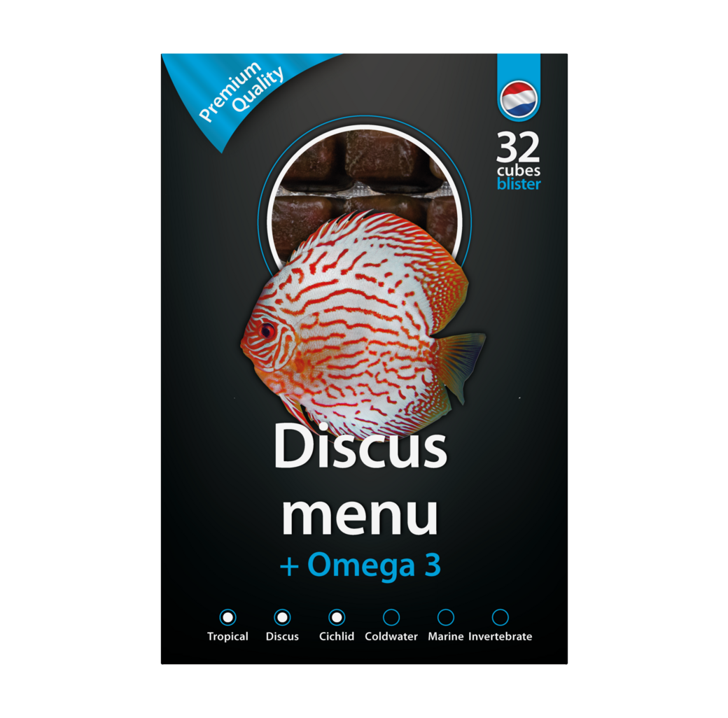 Dutch Select Frozen Fish Food - Discus Menu