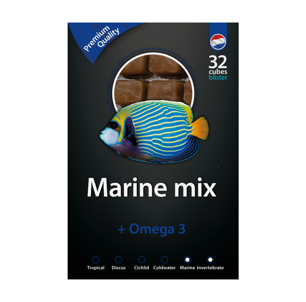 Dutch Select Frozen Fish Food - Marine Mix