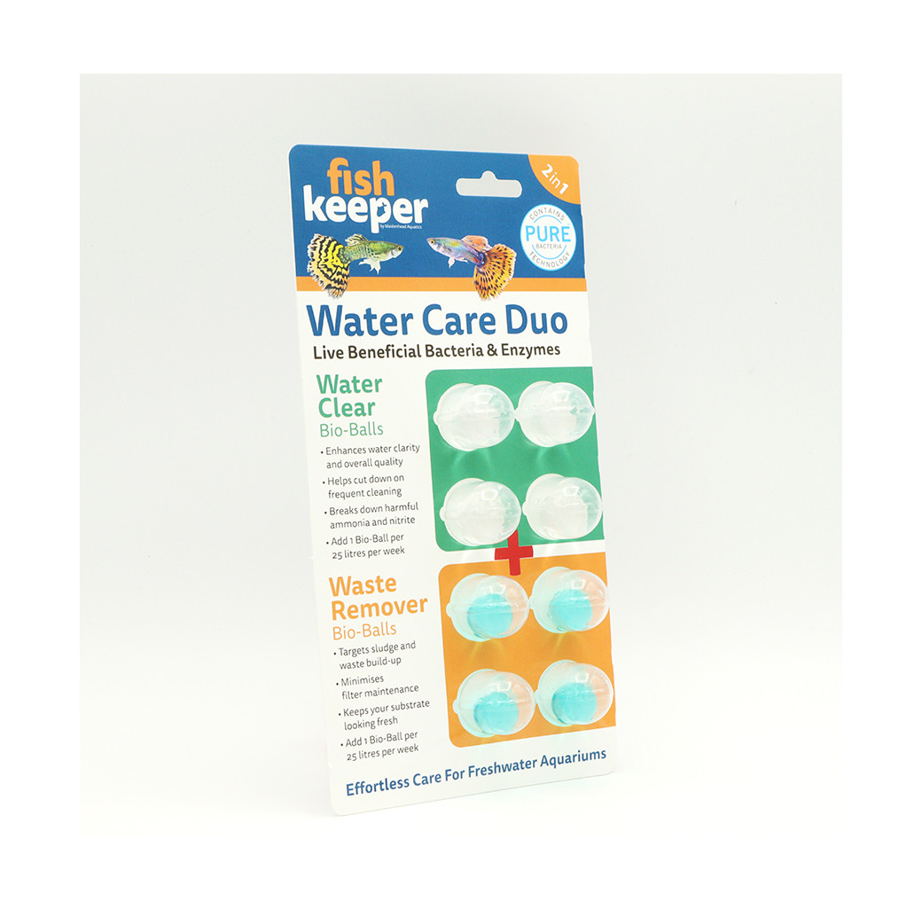 Fishkeeper Water Care Duo Aquarium Starter Pack (2 x 4 Balls)