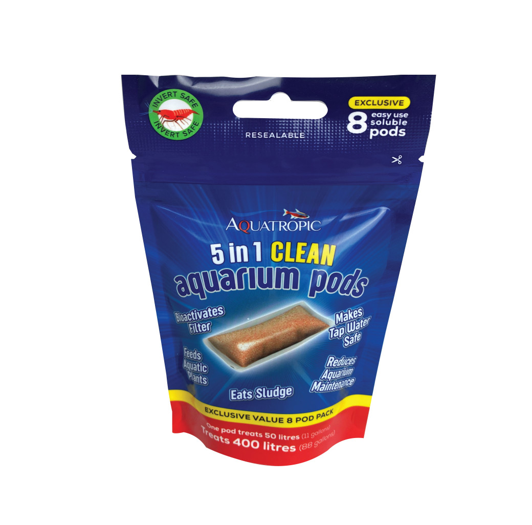 Aquatropic 5 in 1 Clean Aquarium Pods
