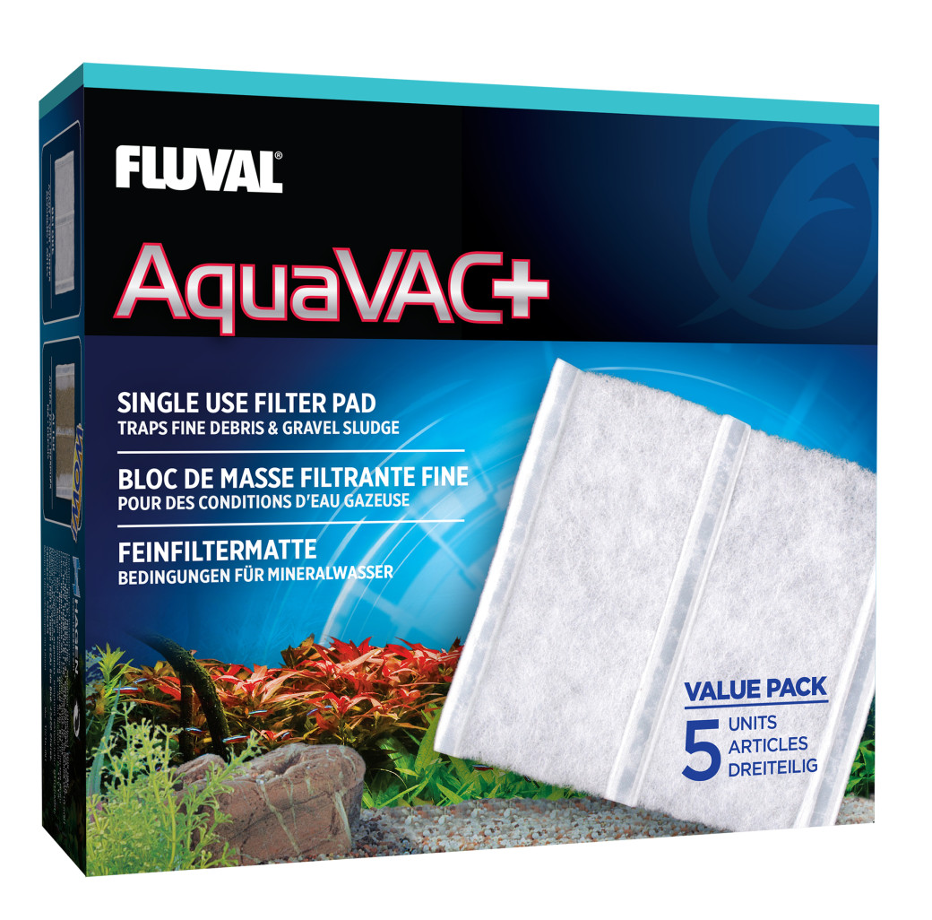 Fluval AquaVac+ Fine Filter Pad (5 pack)