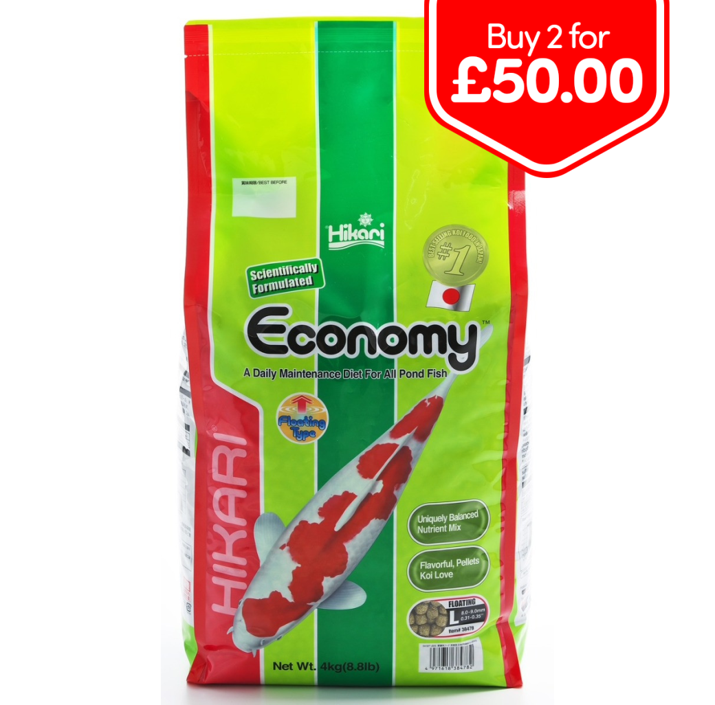 Hikari Economy Large Pellet 4kg Koi Fish Pond Food