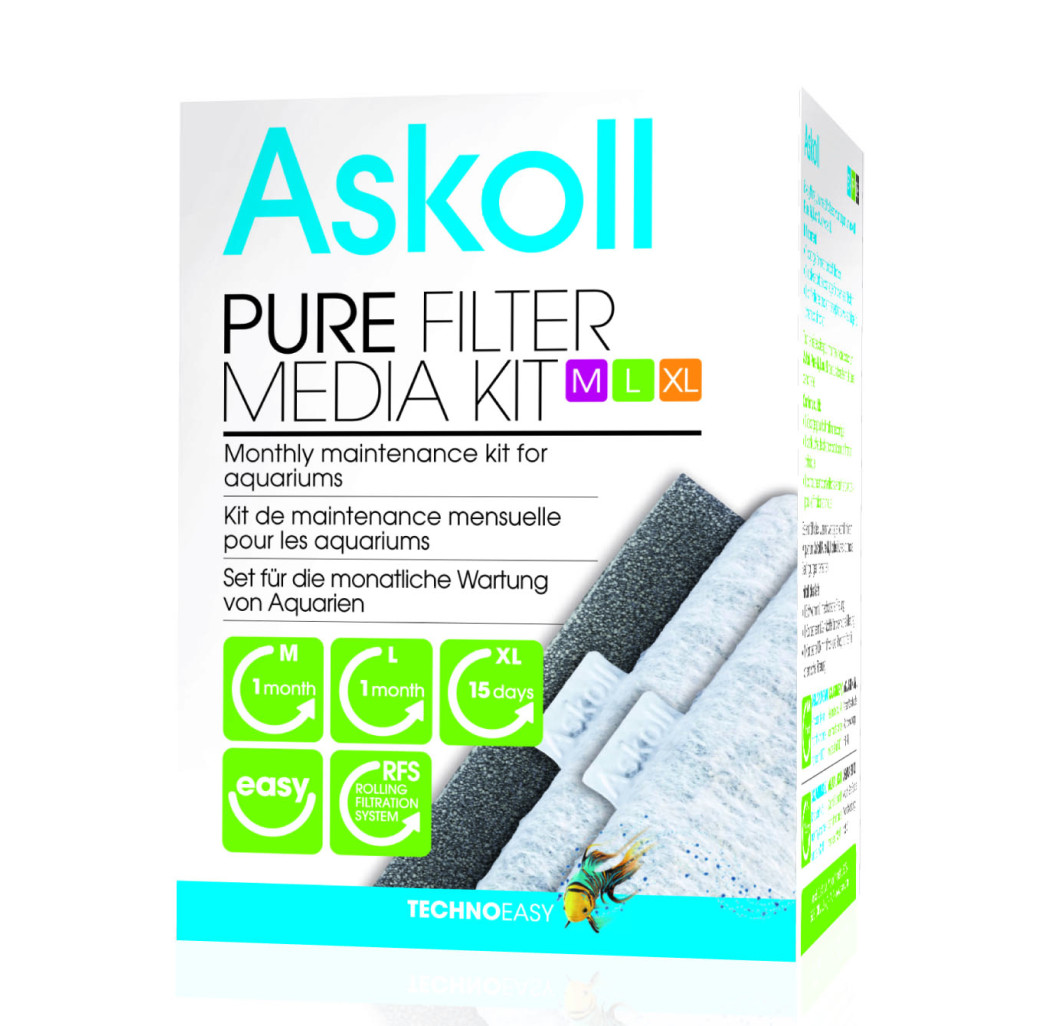 Askoll PURE Media Kit For Medium, Large & Extra Large Aquariums