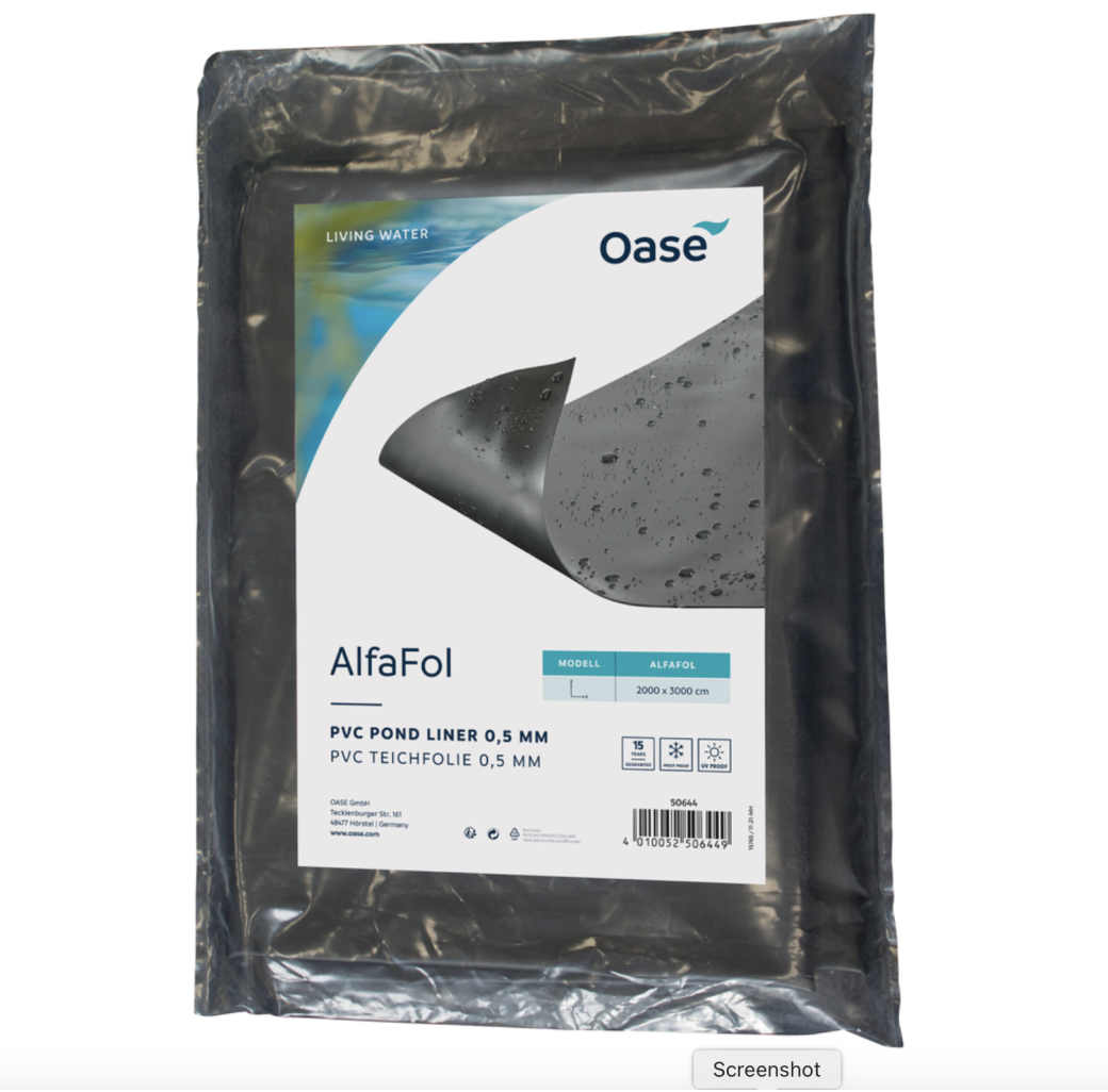 Oase Pre-Pack AlfaFol PVC Pond Liner 