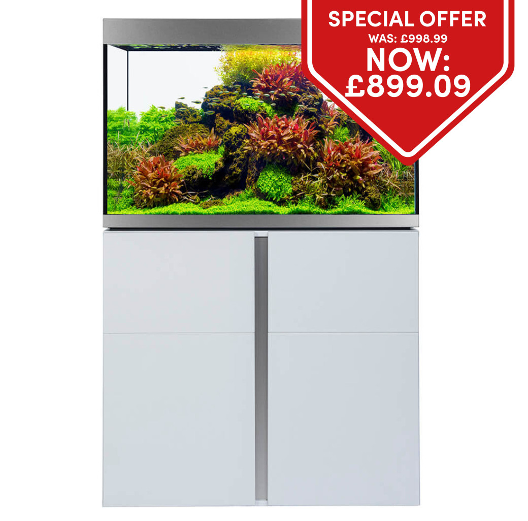 Fluval Siena 270 Aquarium & Cabinet Set - White