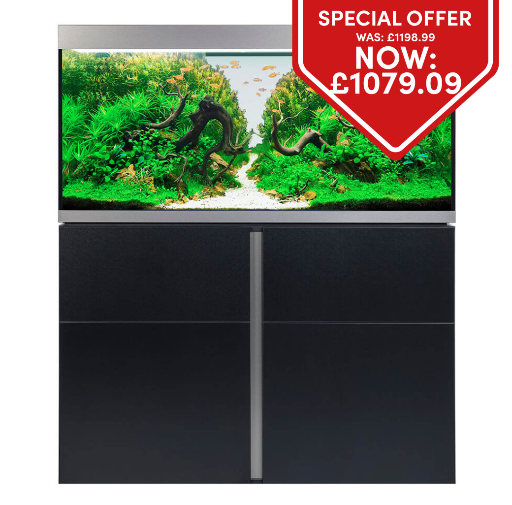 Fluval Siena 330 Aquarium & Cabinet Set - Black