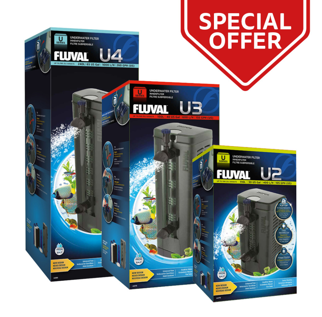Fluval U Series Internal Filter
