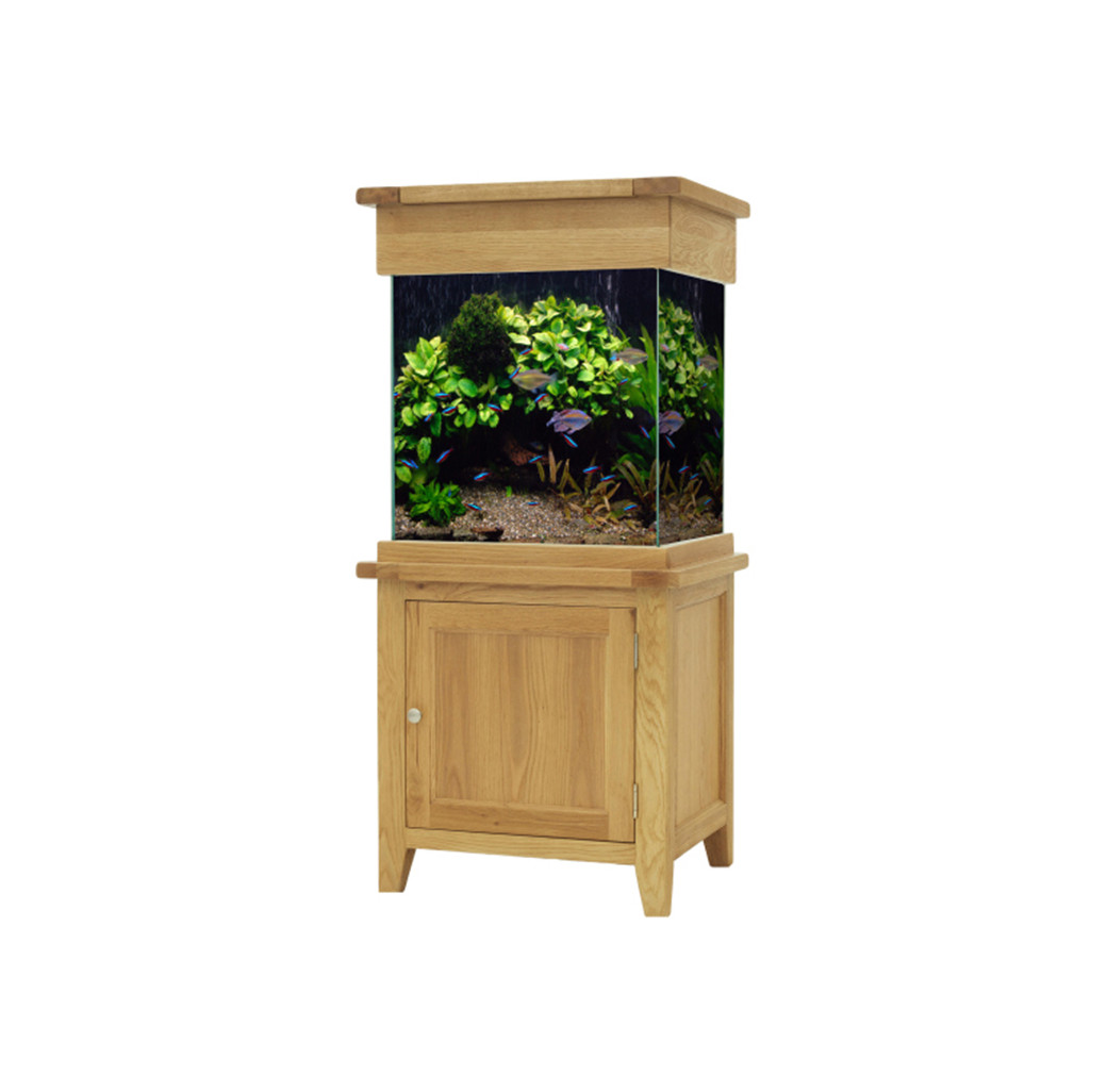 Aqua Oak Large Cube Aquarium and Cabinet AQ65C Maidenhead Aquatics