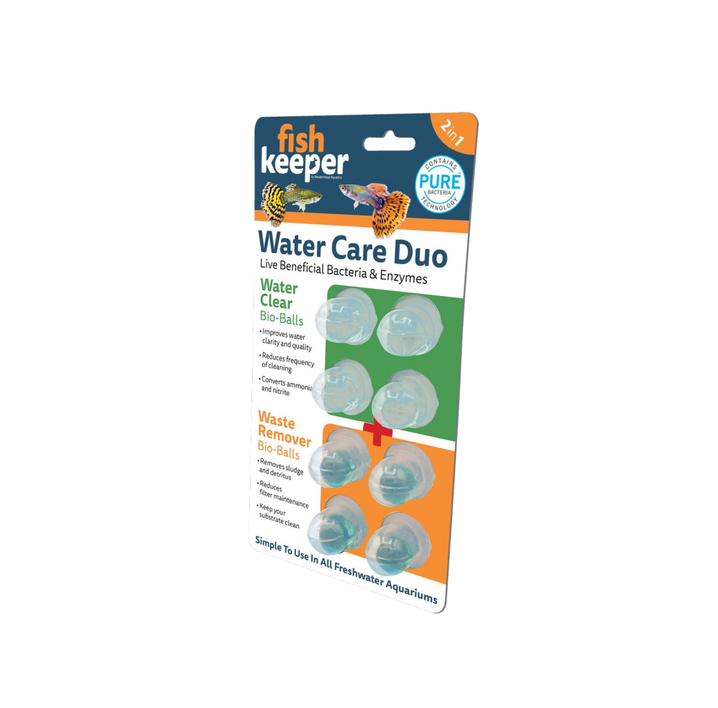 Fishkeeper Water Care Duo Aquarium Starter Pack (2 x 4 Balls)