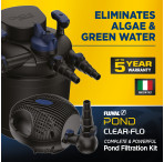 Fluval Clear-Flo Pond Filter and Pump Set