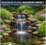 Fluval Max-Flo Waterfall & Filter Pond Pump