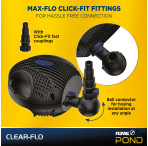 Fluval Clear-Flo Pond Filter and Pump Set