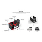 Neptunian Cube M-Pro 60 Black Marine Aquarium