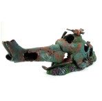Classic Ornament - X Large Ruined Helicopter