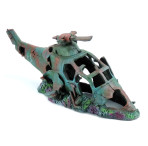Classic Ornament - X Large Ruined Helicopter