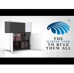 Neptunian Cube M-Pro 60 Black Marine Aquarium