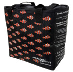 Clownfish Logo Black Thermal Fish Transport Bag