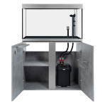 Fluval Siena 270 Aquarium & Cabinet Set - Chicago Concrete with Free Bundle