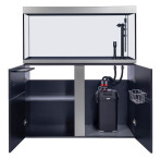 Fluval Siena 330 Aquarium & Cabinet Set - Black with Free Bundle