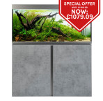 Fluval Siena 330 Aquarium & Cabinet Set - Chicago Concrete