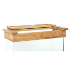 Aqua Oak Doors & Drawers 180cm Aquarium & Cabinet