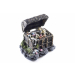 Treasure chest, aquarium ornament.