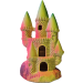 Classic Ornament Fluorescent Castle Aquarium Ornament