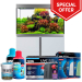 Fluval Siena 270 Aquarium & Cabinet Set - White with Free Bundle