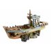 fishing boat, aquarium ornament.