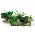 Wood garden aquarium ornament.