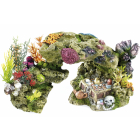 Rock treasure, aquarium ornament. 