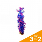 Classic Plastic Aquarium Plant (XX-Large) - Purple Leaf